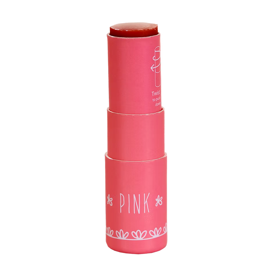 Glossy Lip Balm with Collagen - PINK