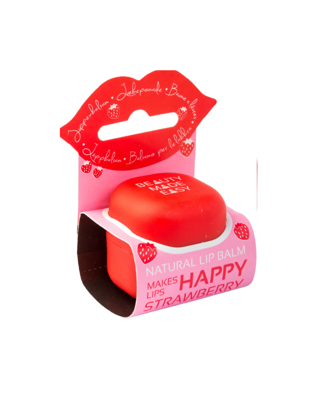 Cube Lip Balm - STRAWBERRY